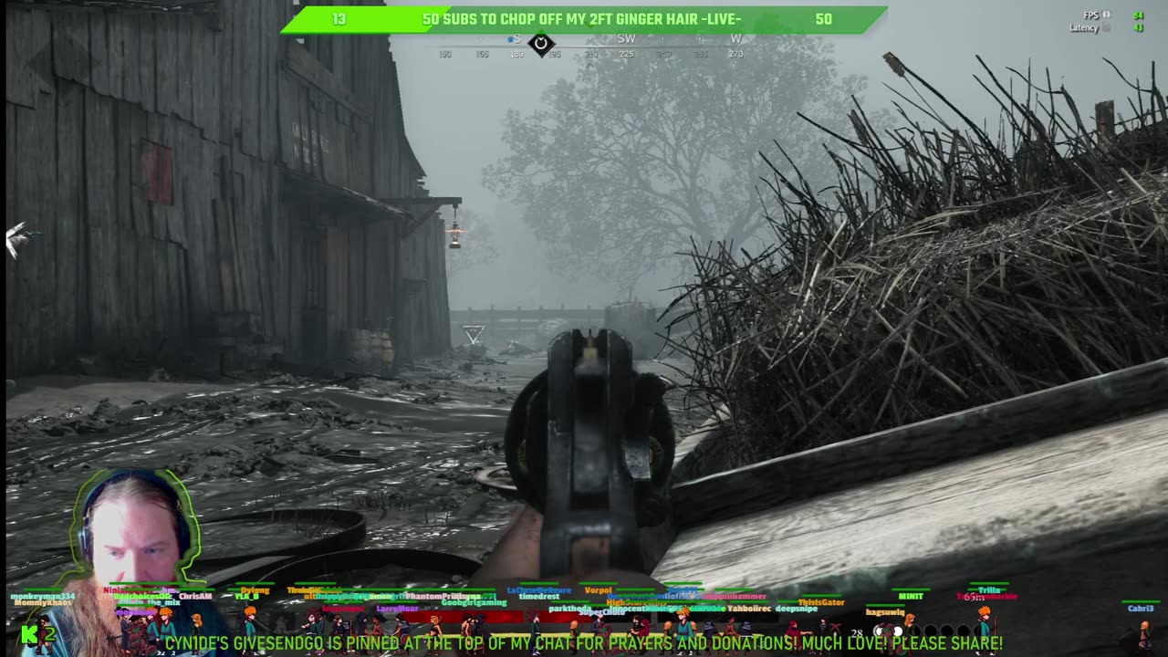 TRIPLE HEADSHOT WITH CHEAP NAGANT PRECISION THEN ROMERO'D | Hunt: Showdown 1896