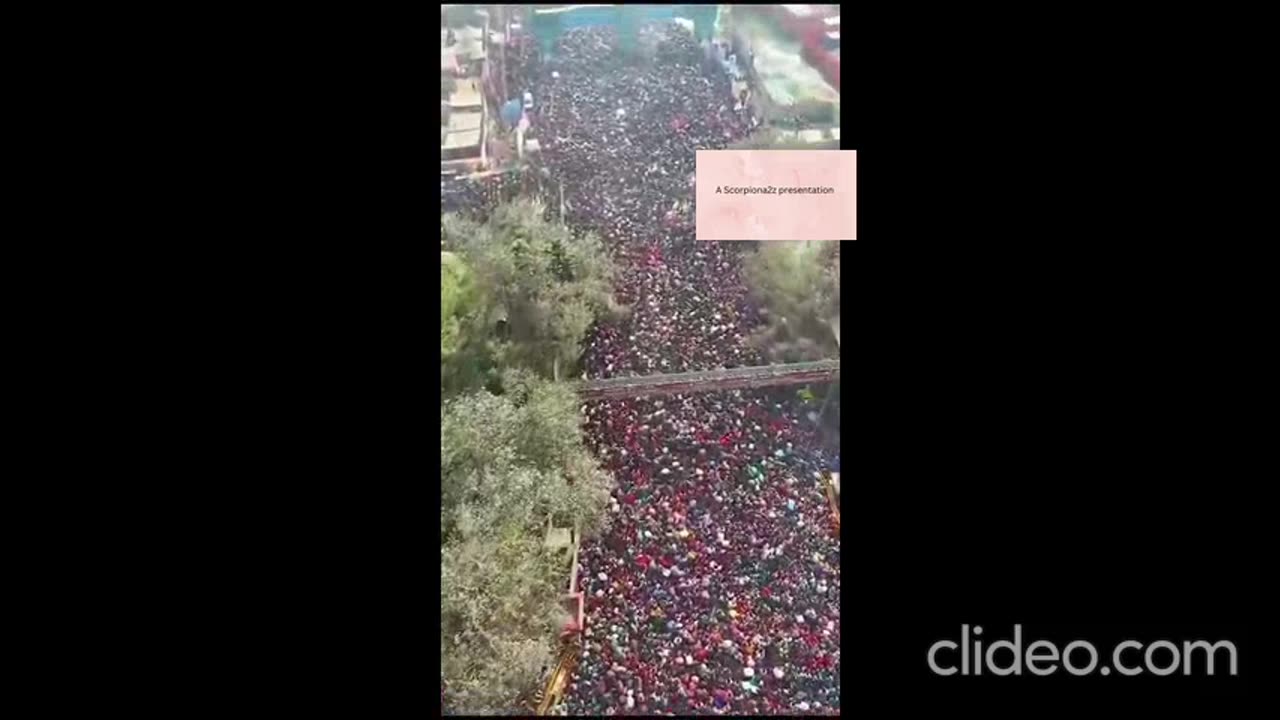 A view of the crowd at mahakumbh 2025