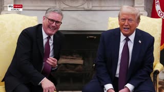 Keir Starmer humiliated by Trump and Vance during very awkward White House visit