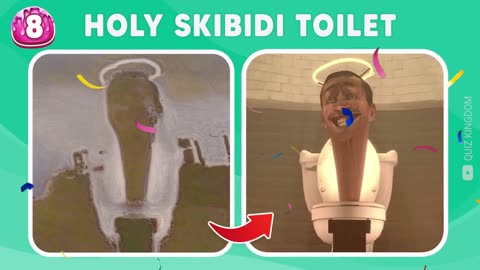 Guess The Skibidi Toilet Characters | Squint Your Eyes