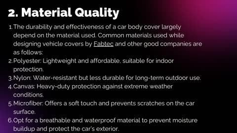 Buy CAR BODY COVERS Online