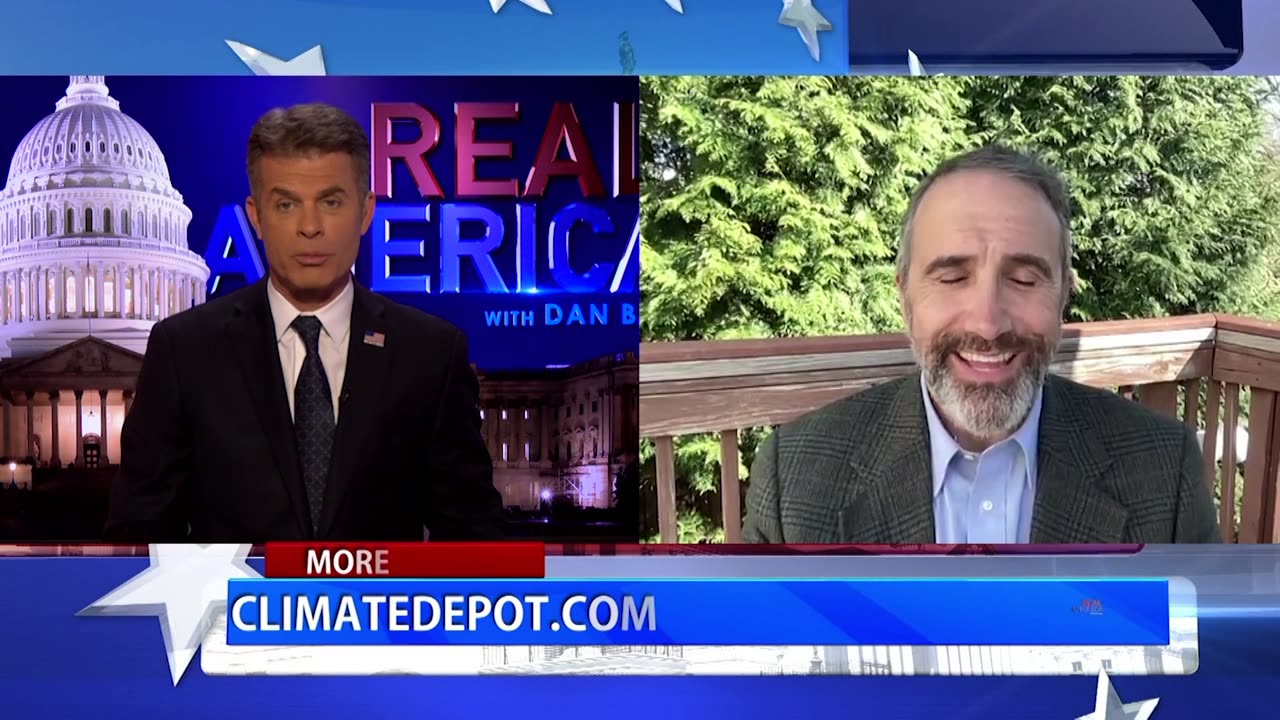 REAL AMERICA -- Dan Ball W/ Marc Morano, DOGE Making Climate Change Cuts, 3/27/25