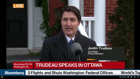 🚨BREAKING: Justin Trudeau đã chính thức từ chức Thủ tướng Canada.