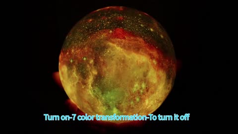 ‎HYODREAM 3D moon lamp