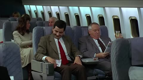 Mr Bean travels to AMERICA