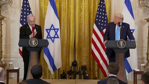 President Trump and Israel Prime Minister Netanyahu Full Press Conference February 4th, 2025