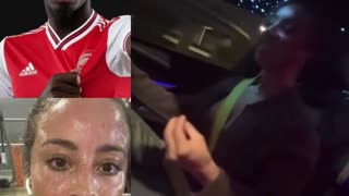 Nicolas Pepe celebrates New Year's Evening with Teanna Trump