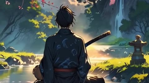 Zen of the Blade 🌅⚔️ – A Samurai’s Sunrise Meditation