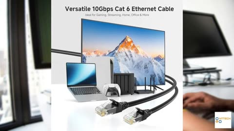 Cable Matters 10Gbps Snagless Cat 6 Ethernet Cable 25 ft