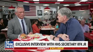 HHS Secretary RFK Jr. eating 100% beef tallow fries at a Steak N Shake