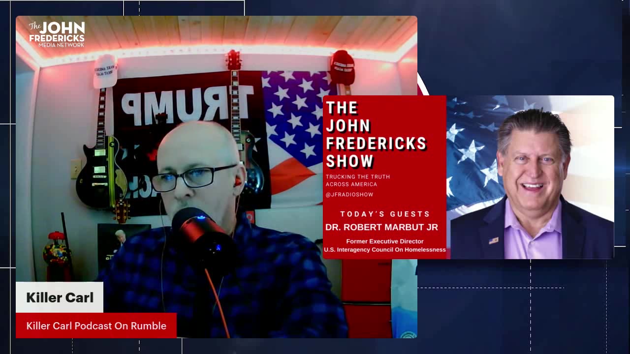 Guest Host Killer Carl Interviews Dr. Robert Marbut; Discusses Drug Crisis & Fentanyl: Death Incorporated