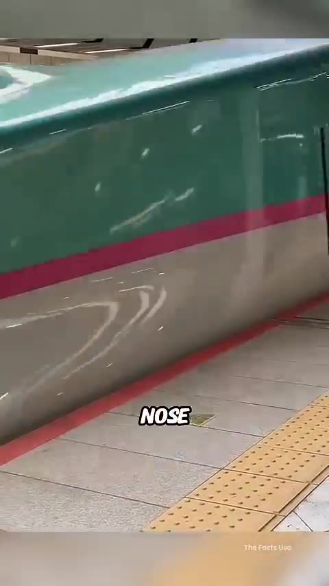 Why is The Bullet Train Nose So Long 🤗🥹