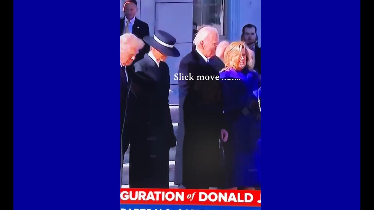 Have you seen this before❓Biden handsy with Melania❗