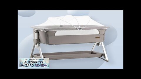 Clearance Crib Free Shipping Baby Beside Sleeper Luxury Newborn Crib Portable Infant Review