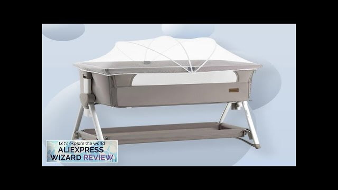 Clearance Crib Free Shipping Baby Beside Sleeper Luxury Newborn Crib Portable Infant Review