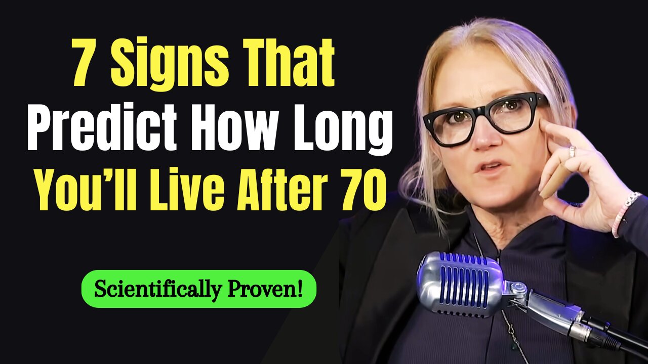 7 Signs That Predict How Long You’ll Live After 70, Scientifically Proven! the elderly, old age