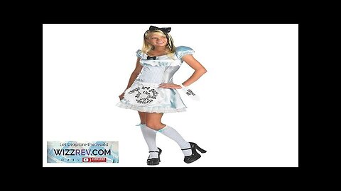 Alice in Wonderland Cosplay Costume for Teens Review