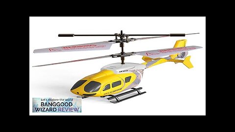 XK915 2.5CH RC Helicopter Aircraft Drop Resistant Helicopter Rechargeable Remote Control Review