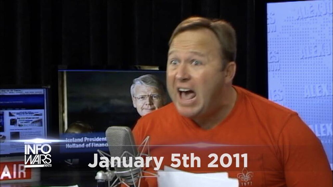 Alex Jones' Epic Rant Against Professional Sports - 01/05/2011