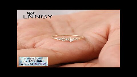 Lnngy 925 Sterling Silver Moissanite Ring Wedding Bands for Women Brilliant Lab Review