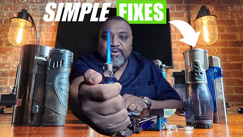 Simple Way To Fix and Fill Your Butane Torch Lighter