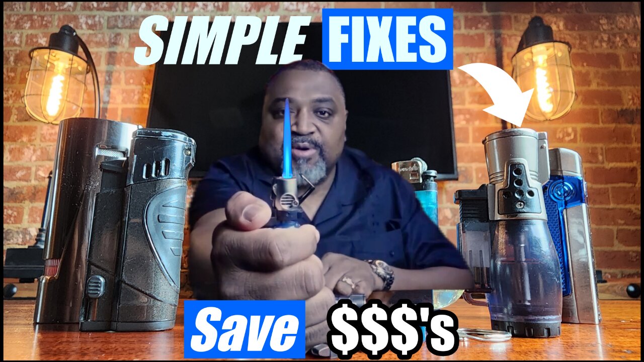 Simple Way To Fix and Fill Your Butane Torch Lighter