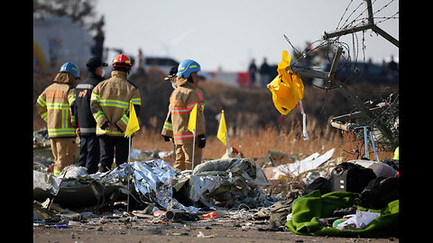 Relatives visit site at Muan airport where 179 were killed when Jeju Air plane crashed