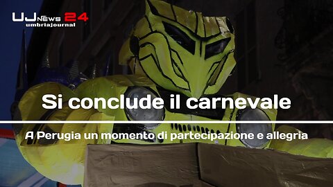 Si conclude il carnevale A Perugia un momento di partecipazione e allegria