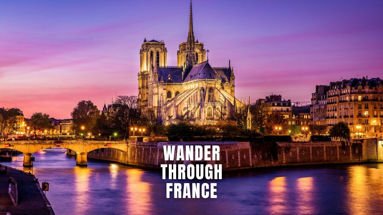 Wander Through France #WanderThroughFrance, #FrenchTravel, #FranceLyrics, #travelmusic