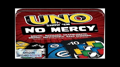 Mattel Games UNO Show ‘em No Mercy Card Game in Storage Review