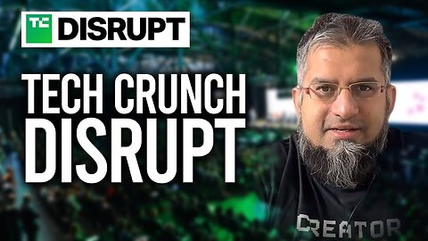 Tech Crunch Disrupt Live Walk Through | ٹیک. کرنچ ڈسرپٹ کے لائیو مناظر | Zeeshan Usmani