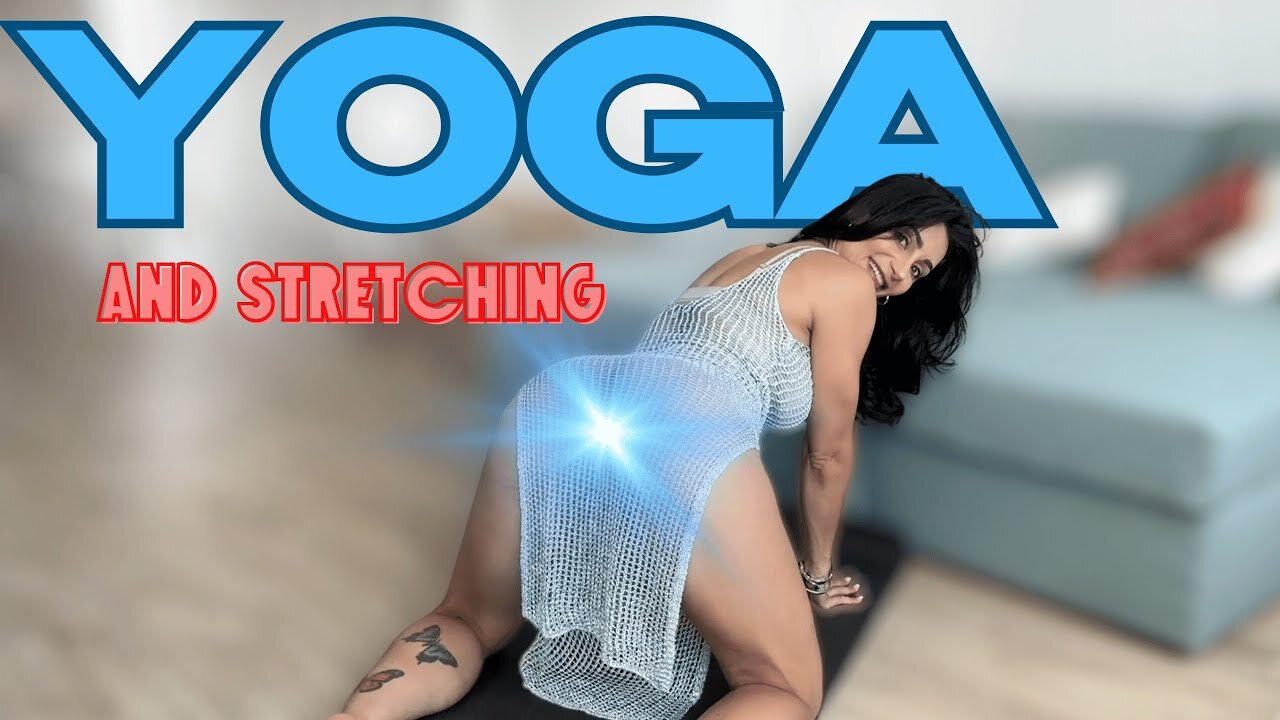 Daily Yoga And Stretching | Transparent Clothes