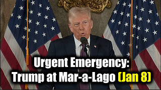 Urgent Emergency: Trump Answers Reporter Questions at Mar-a-Lago!