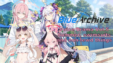 Blue Archive Voice Drama CD Vol. 5 (Fan Translated) (Visualized)