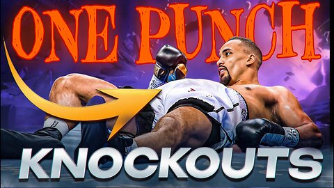 Best Boxing Knockouts You Must See | One Punch KO Moments