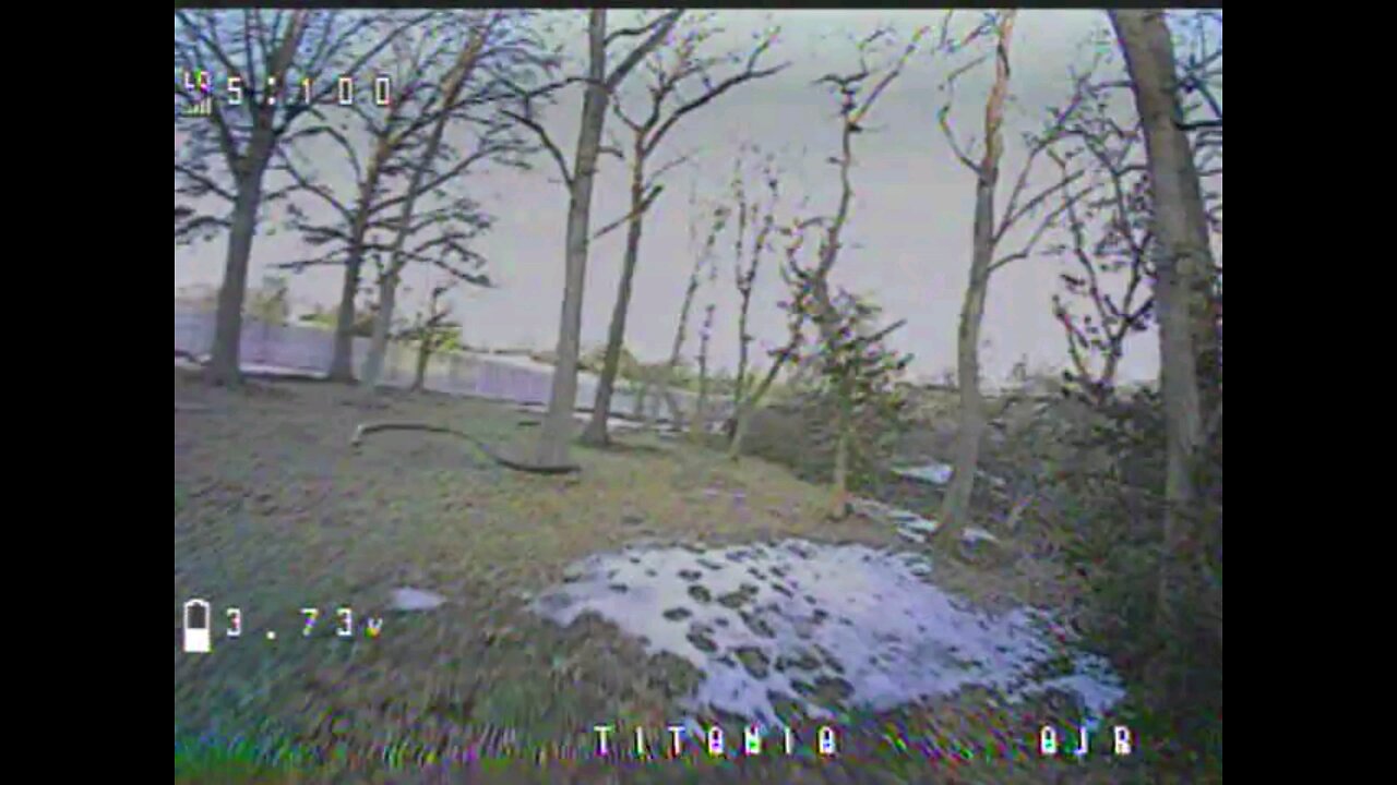 Flying a Tinywhoop around the Apartment Block