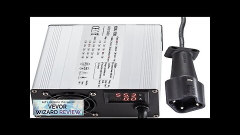 VEVOR 48 Volt 15 Amp Golf Cart Battery Charger with G29 Drive/LED Review