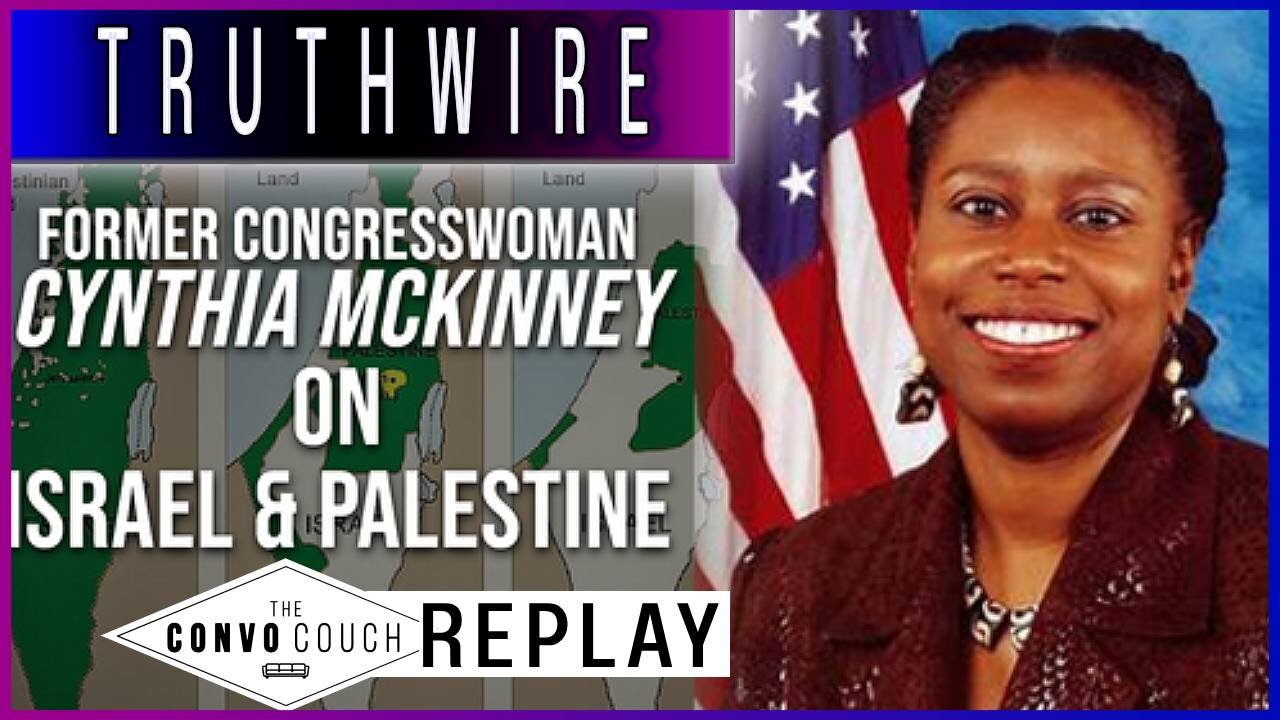 Cynthia McKinney 2022 Interview on Israel and Palestine - A Convo Couch Replay