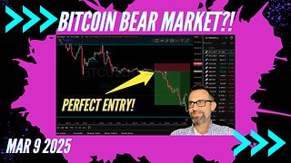 $Bitcoin BEAR MARKET?! Weekly Market Forecast 3/9/25: $Crypto $Forex $Stocks $Gold $Silver