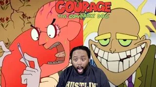 Double Trouble Freakout | Courage The Cowardly Dog S1 Eps 3 & 4 Reaction