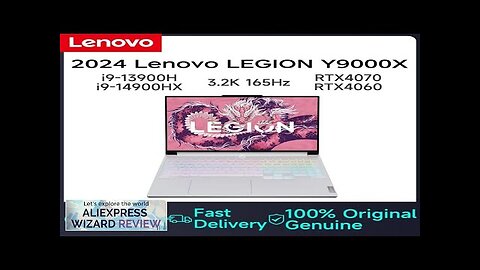 2024 Lenovo Gaming Laptop LEGION Y9000X Notebook 16 Inch 3.2K 165Hz Screen Review