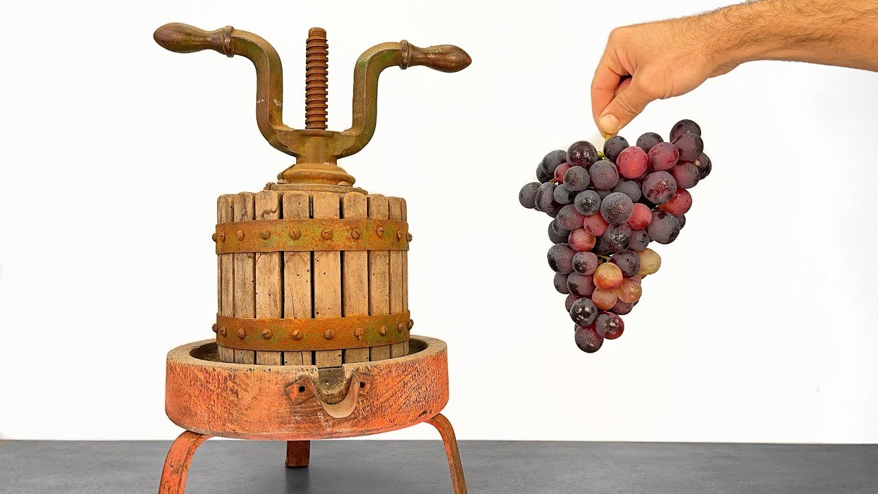 Grapes Juice Press Restoration