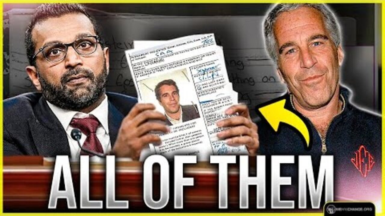 🚨BREAKING: Kash Patel To Release Epstein Client List In Next 10 Days?!