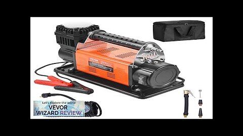 VEVOR Heavy Duty Air Compressor 7.06CFM 150PSI Portable Tire Inflator Air Pump Review