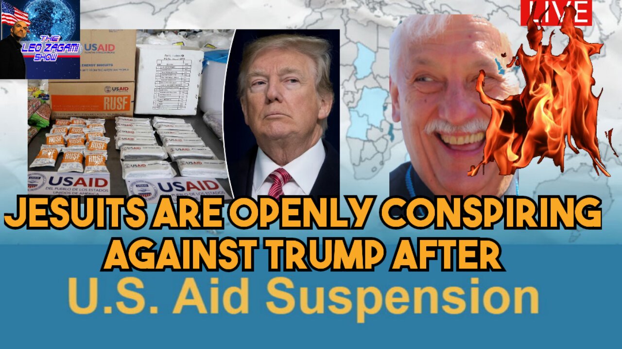 JESUITS ARE OPENLY CONSPIRING AGAINST TRUMP AFTER USAID SUSPENSION