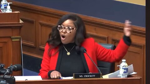 Crockett Propulsion: Rising Democrat Star Doesn't Understand How Freedom Of Speech Works