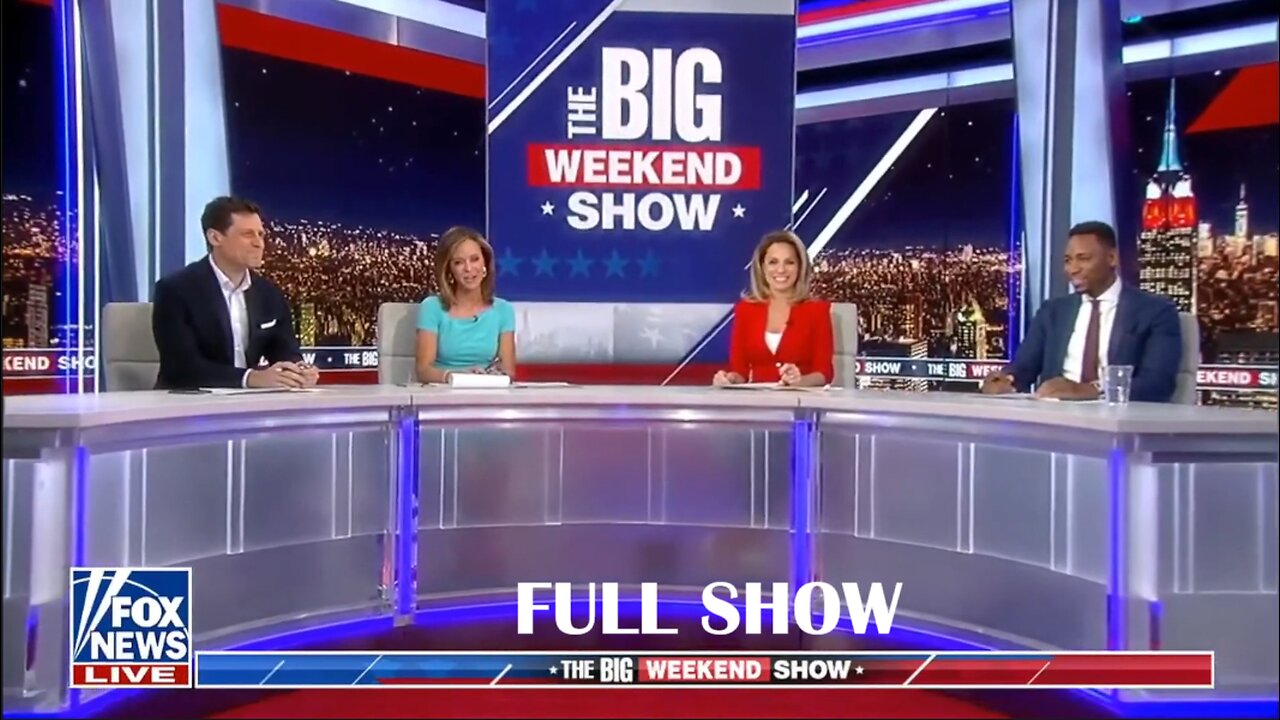 The Big Weekend Show 1/11/25 | FOX BREAKING NEWS January 11, 2025