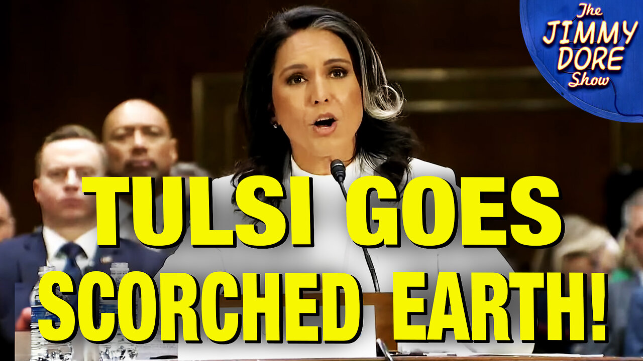 Tulsi BRUTALLY Exposes Intel Community In Confirmation Hearing!