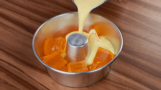 With 2 ingredients, I made this super creamy dessert! Easy and very quick