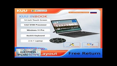 14 Inch Touch 2 in 1 Laptop Intel N100 16GB DDR5 512GB Review